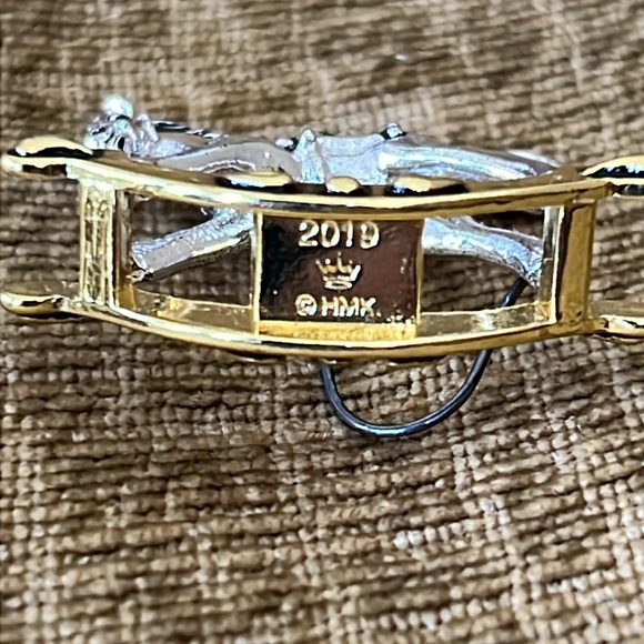 Limited Edition Hallmark 2019 Rocking Horse Earrings/Ornaments - Picture 3 of 3